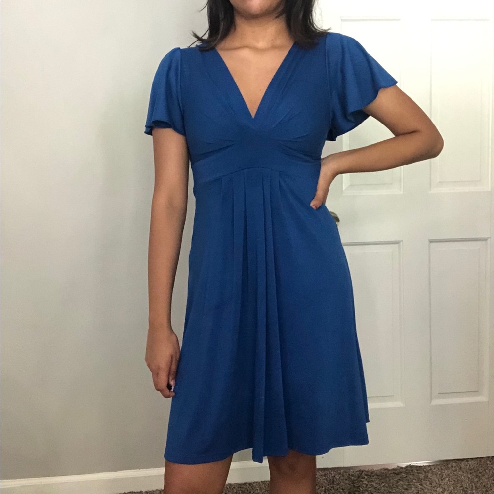 Dark blue dress
